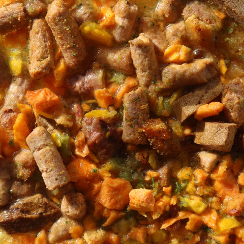 Freeze dried lamb dog food 